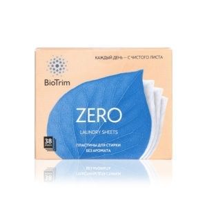 Пластины для стирки BioTrim ZERO, 38 шт.